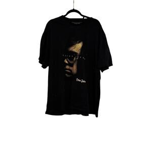 Teddy Fresh Elton John Black graphic cotton t shirt